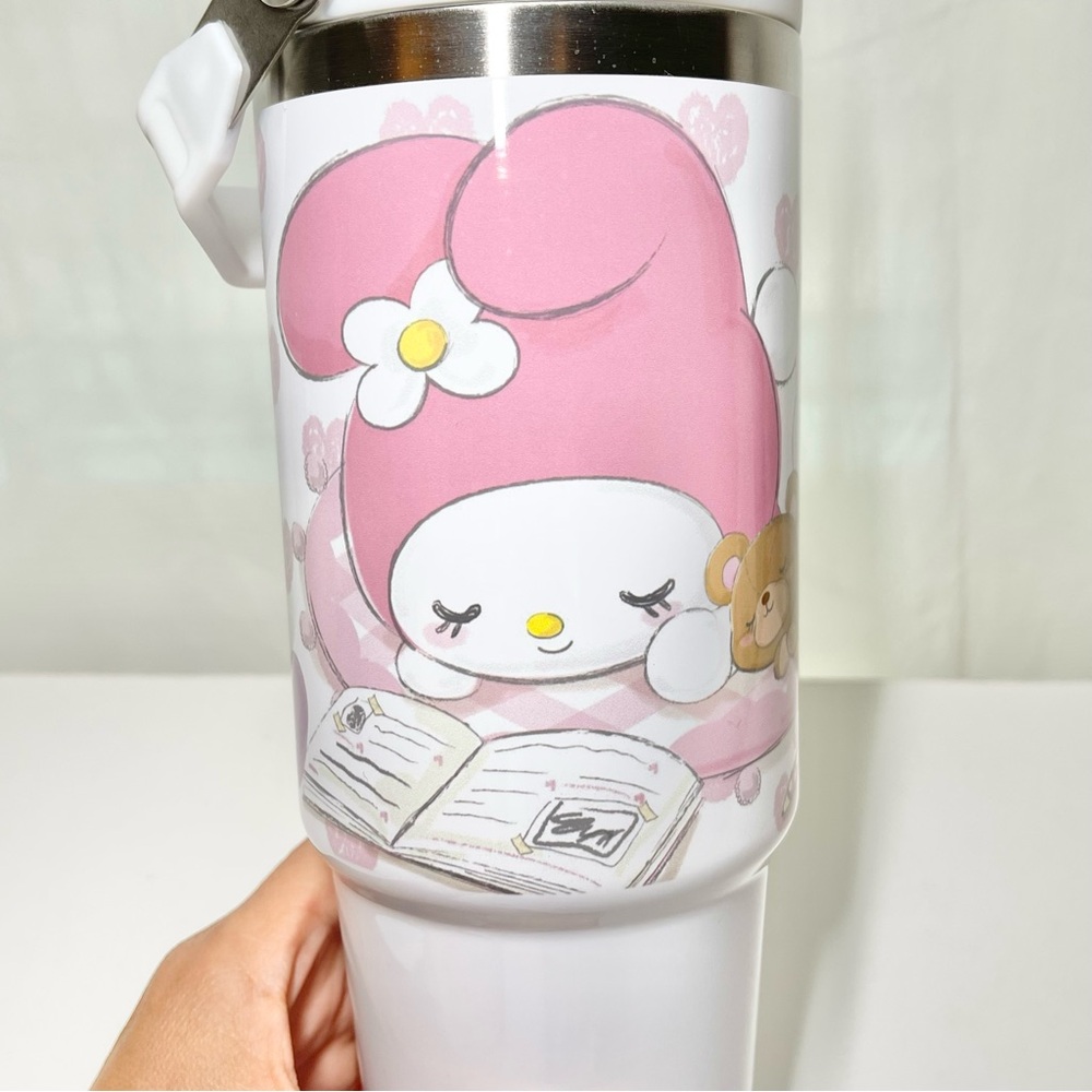 Name Personalized 30OZ tumbler My Melody Bunny, Hello Kitty, Kuromi 30 oz cup wi - Picture 7 of 10